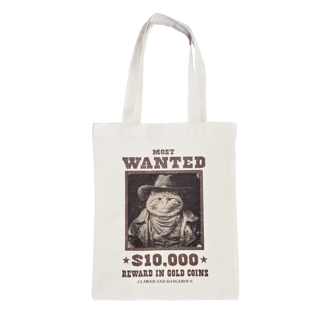 Most Wanted Cats - Orange Tabby - Tote Bag