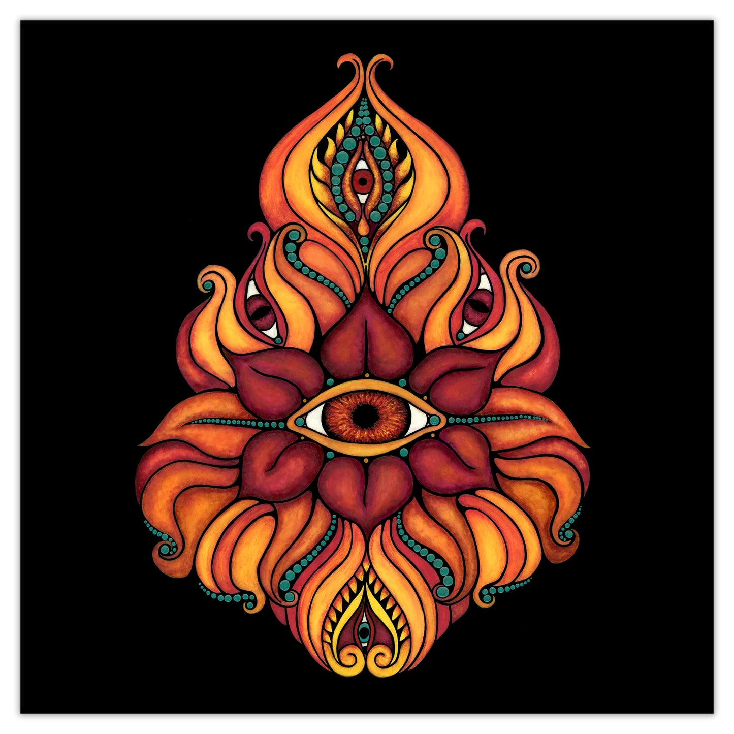 Alien Flower #1 - Archival Art Print