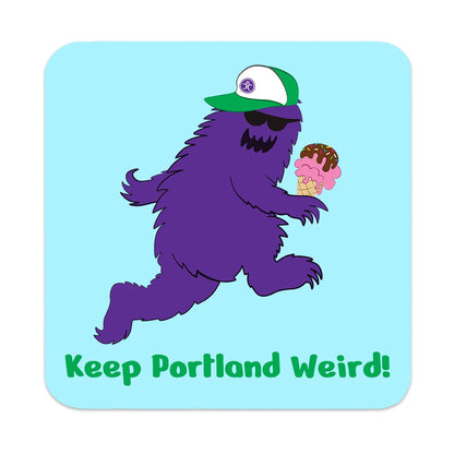 Keep Portland Weird - Cork Coaster