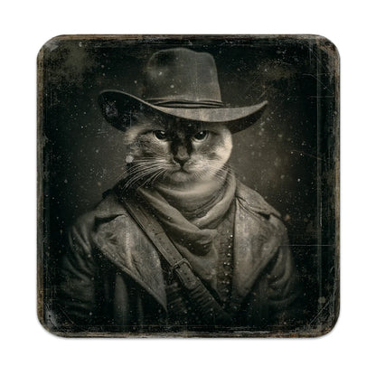 Most Wanted Cats - Siamese Cat - Cork Back Coaster